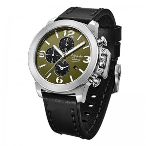 Alexandre Christie AC 6280 Silver Green New GCLSSGN